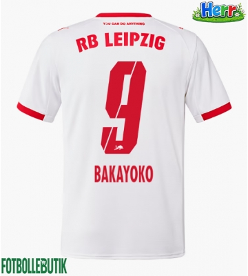 RB Leipzig Johan Bakayoko #9 Hemmatröja 2025-26 Kortärmad